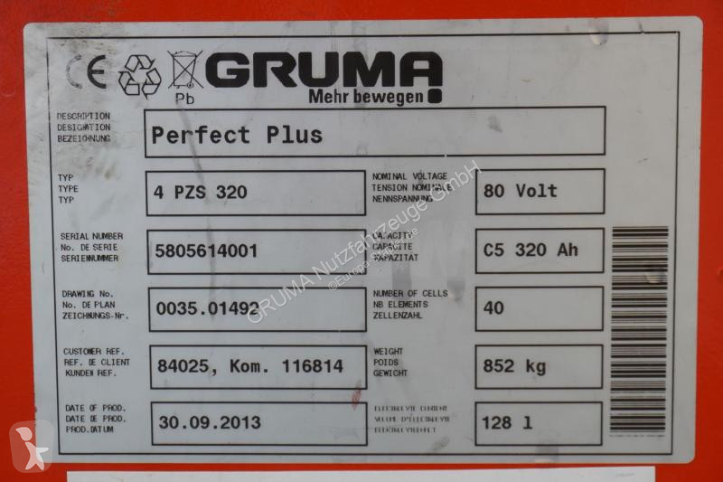 Equipamiento de manutención   80 Volt 4 PzS 320 Ah