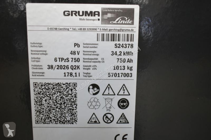 Equipamiento de manutención   48 Volt 6 PzS 750 Ah