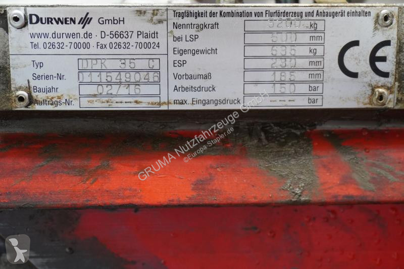 Équipements manutention Durwen  DURWEN DPK35C,...