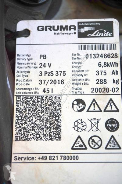 Manipulační vybavení   24 Volt 3 PzS 375 Ah
