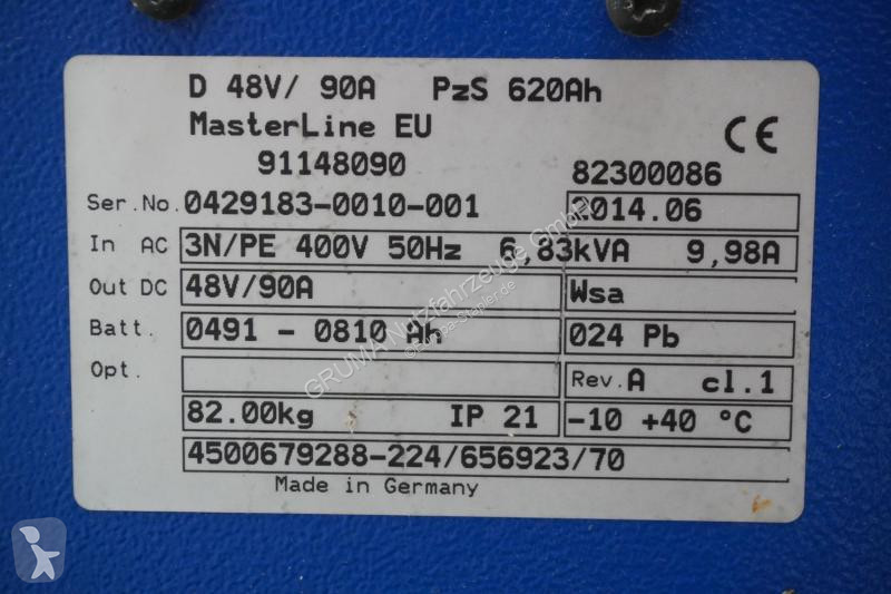 تجهيزات المناولة Hawker  Masterline EU D 48V/90A