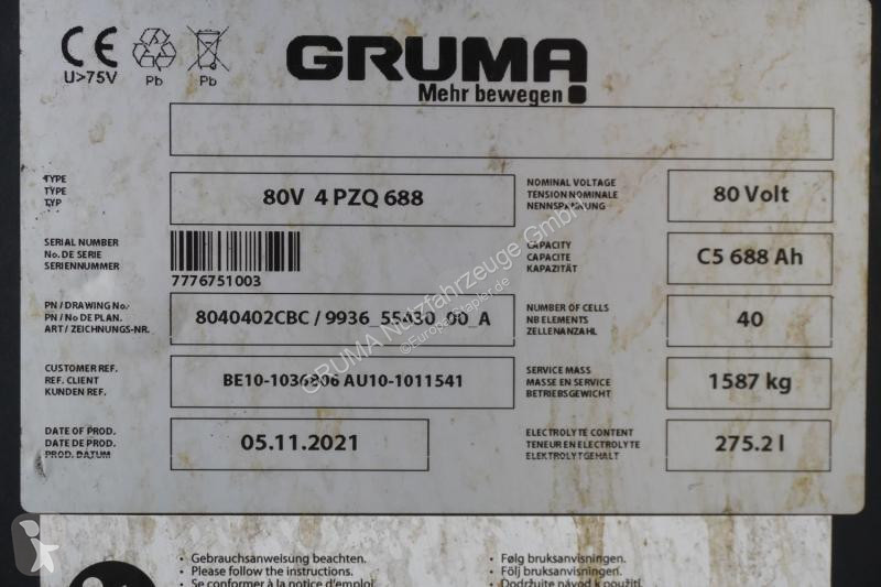 Manipulačné príslušenstvo   80 Volt 4 PzQ 688 Ah
