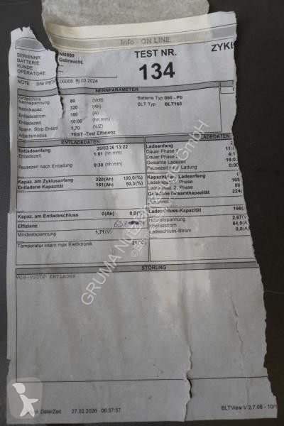 Manipulačné príslušenstvo   80 Volt 4 PzS 320 Ah