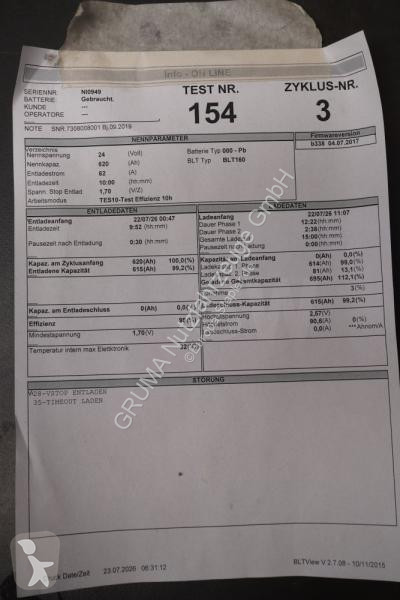 تجهيزات المناولة Hawker  24 Volt 4 PzS 620 Ah
