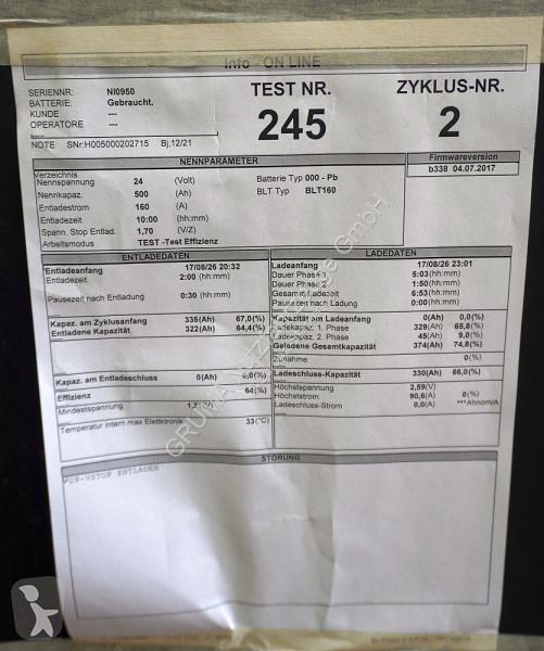 装卸设备   24 Volt 4 PzS 500 Ah