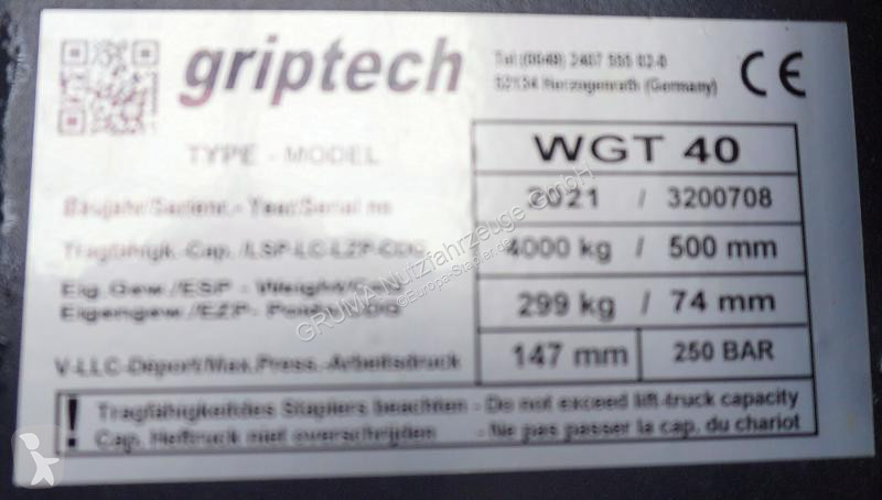 装卸设备 Griptech  WGT 40