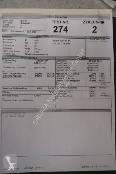 Équipements manutention   24 Volt 3 PzS 375 Ah