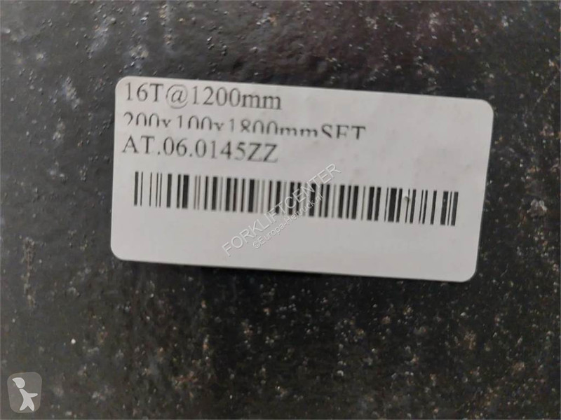 Équipements manutention Linde Forks 16t @ 1200...