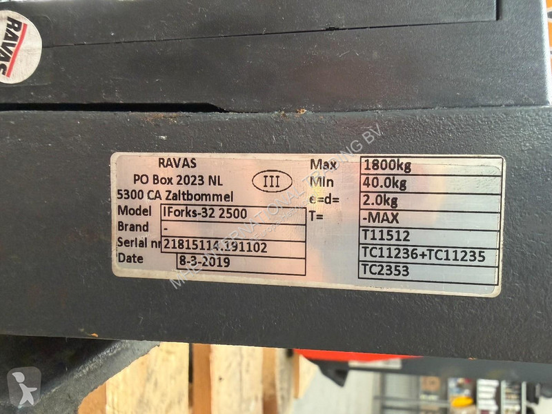 Manipulačné príslušenstvo  IForks-32 2500