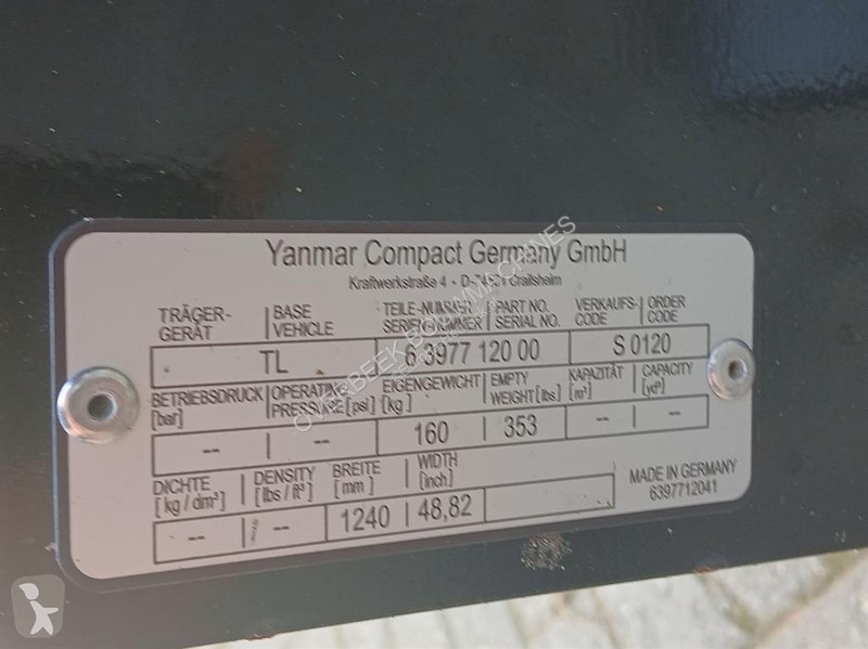 Équipements manutention Yanmar V70-Terex...