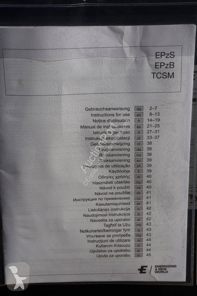 Echipamente pentru manipulare  05 EPZS 0625 SC