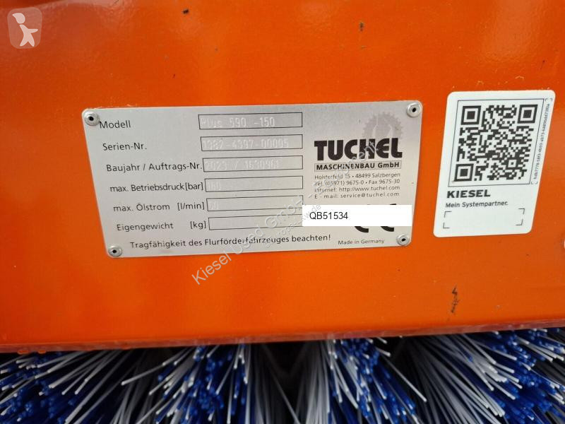 معدات التنظيف Tuchel Plus 590-1500