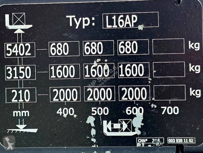 Самоходная тележка Linde L 16 AP  TR5400