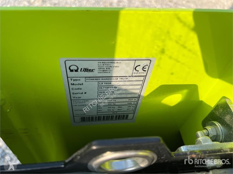 Transpaleta Pramac LX16-35 1600 kg Electric...