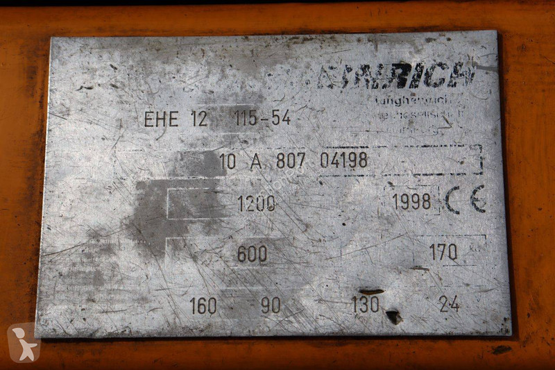 Transpaleta Jungheinrich EHE 12 115-54