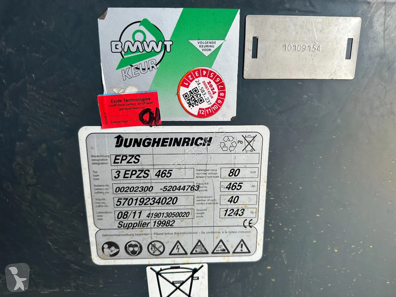 Palletwagen Jungheinrich ETX513, 5697 HOURS
