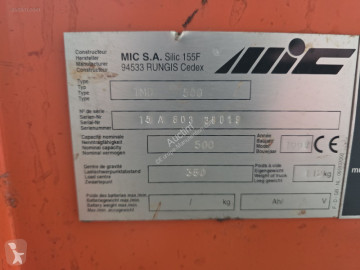 Transpalette accompagnant MIC