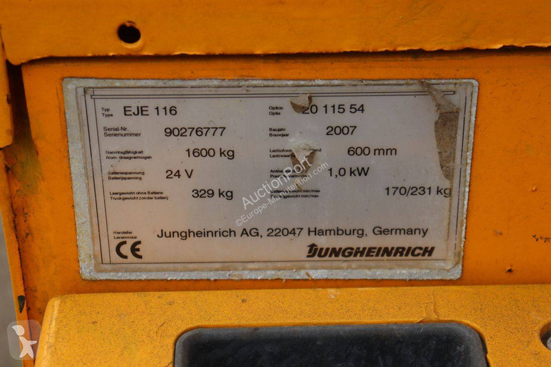 Transpaleta Jungheinrich
