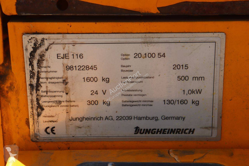 Transpaleta Jungheinrich