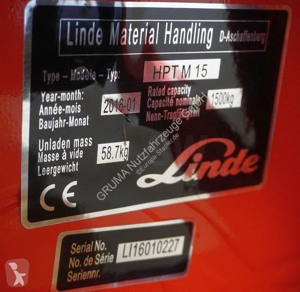 Transpalet Linde HPT M 15