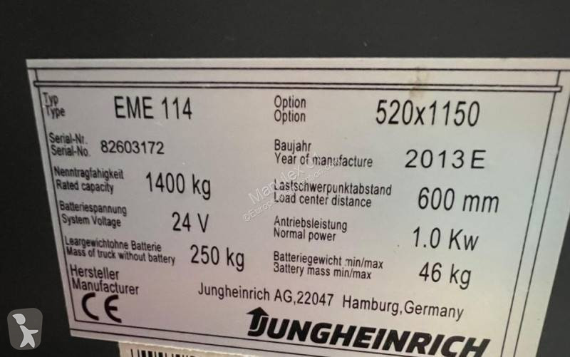 Transpalette Jungheinrich