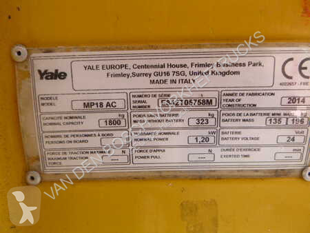 Transpaleta Yale
