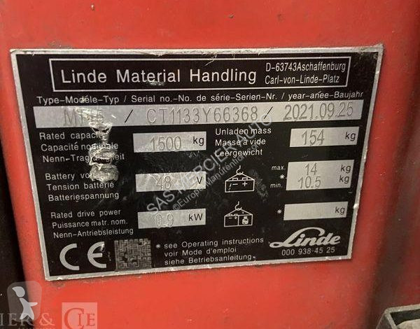 Transpalette Linde