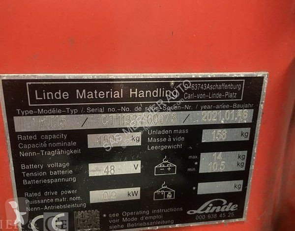 Transpalette Linde