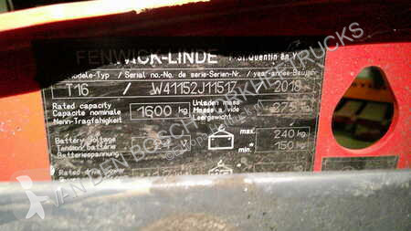 Transpaleta Linde