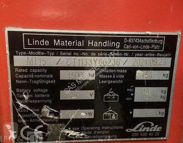Transpalette Linde