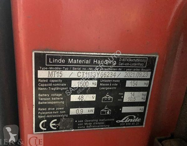 Transpalette Linde