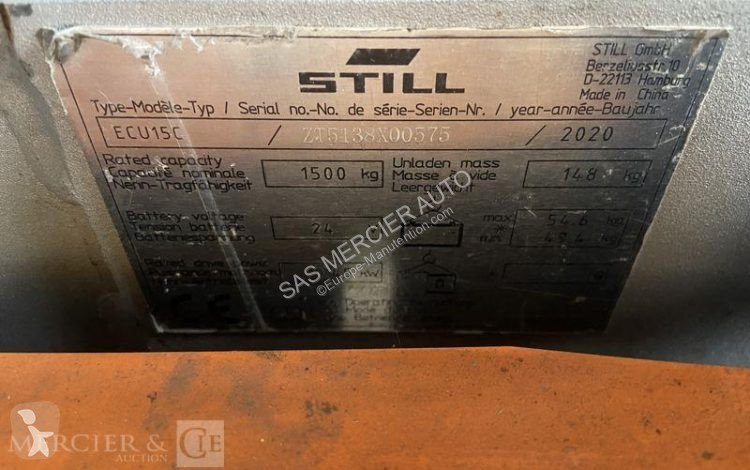 Transpaleta Still