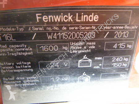 Transpalette Linde