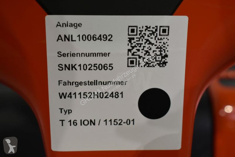 Paletový vozík Linde  T 16 ION 1152