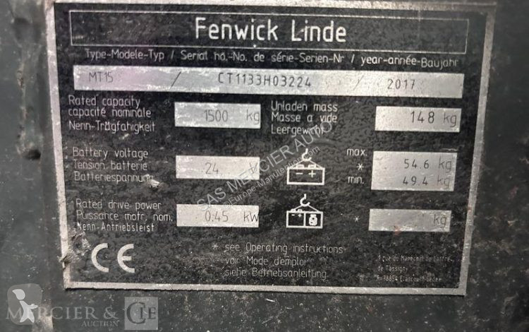 Transpalette Fenwick