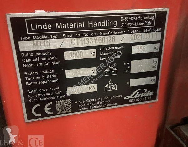 Transpalette Linde