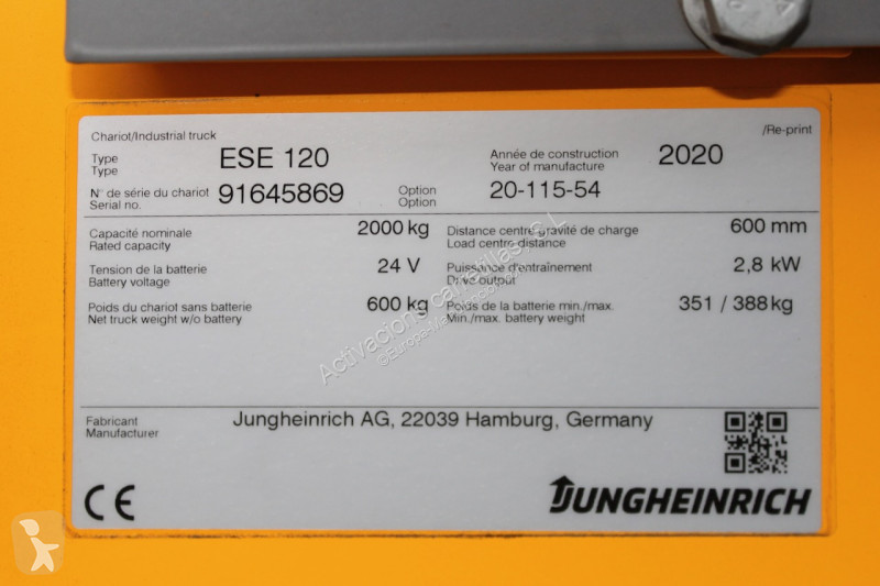 Transpalette Jungheinrich