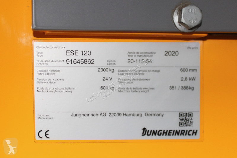 Transpaleta Jungheinrich