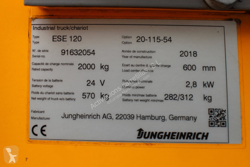 Transpalette Jungheinrich