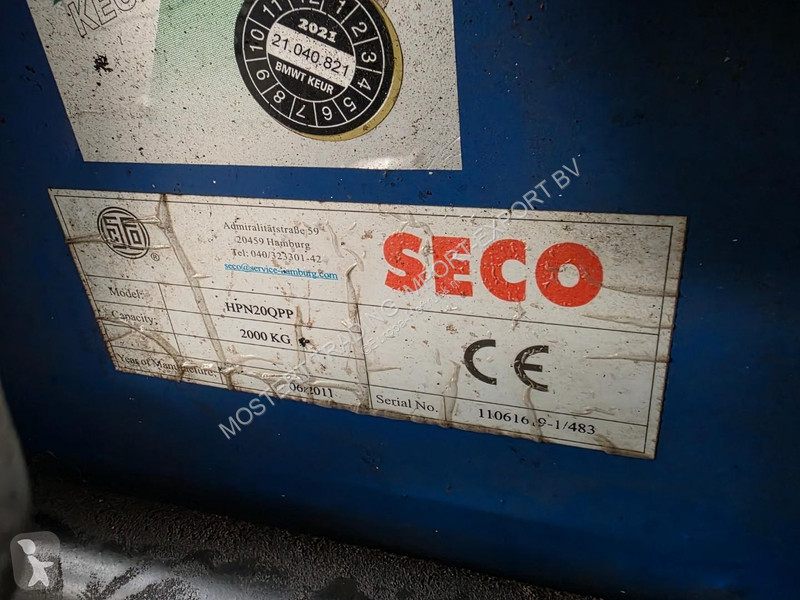 منصة نقالة  HPN20QPP Pallet truck 2000KG - hand...