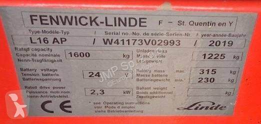 Самоходная тележка Linde L 16 AP  TR5400