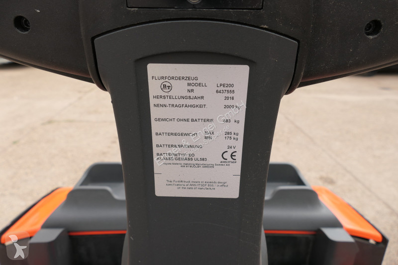 Самоходная тележка BT Levio LPE 200 Batterie...