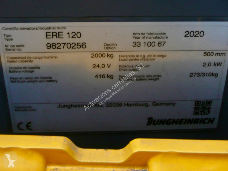 Transpalette Jungheinrich FRUTERA