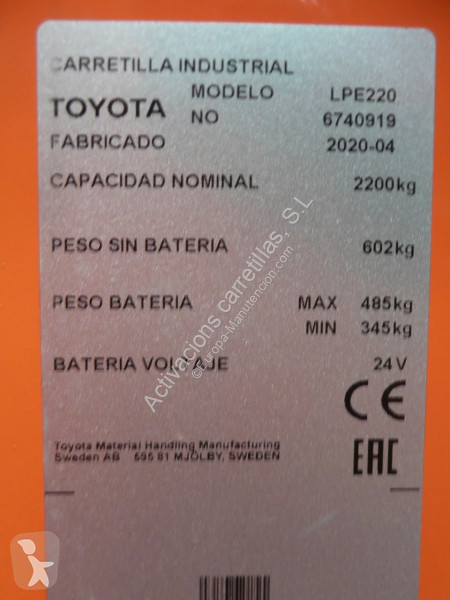 Transpalette BT LPE 220