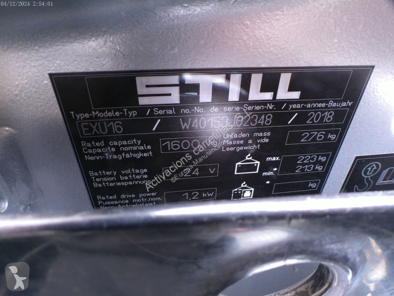 Transpalette Still LI-ION