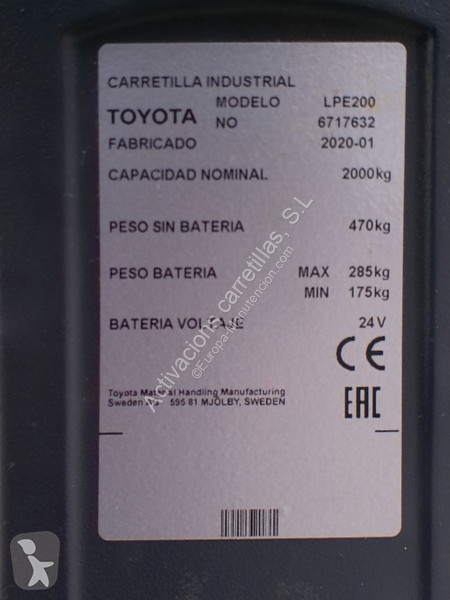 Transpalette BT LPE 200