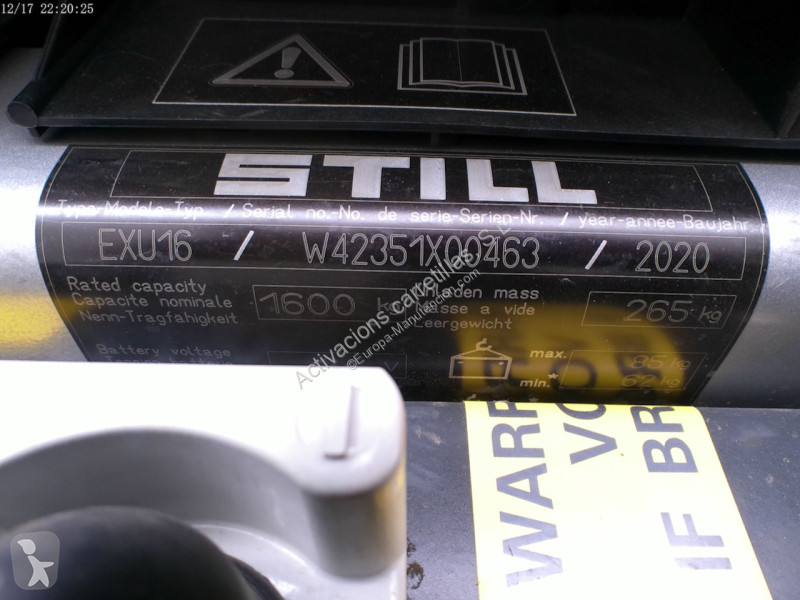 Transpaleta Still LI-ION