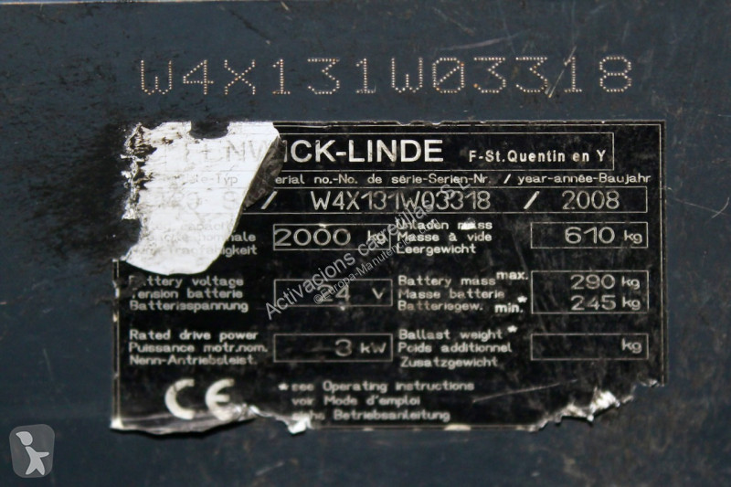 منصة نقالة Linde
