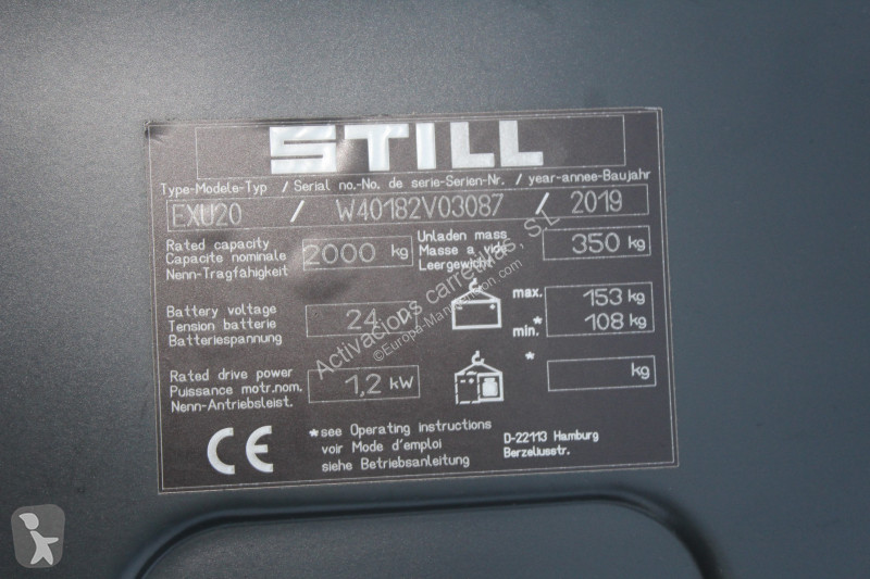 منصة نقالة Still 20S LI-ION