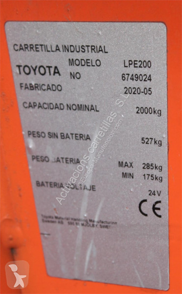 平台堆垛车 BT LPE200 LI-ION